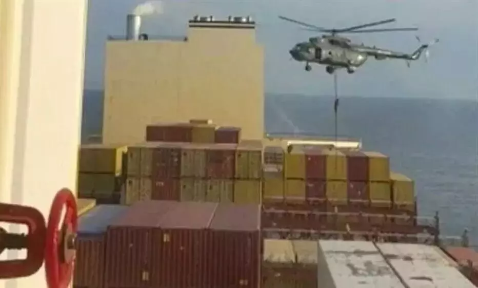 ಇರಾನ್‌ ವಶಪಡಿಸಿಕೊಂಡ ಹಡಗಿನ 17 ಸಿಬ್ಬಂದಿ ಭಾರತೀಯರು