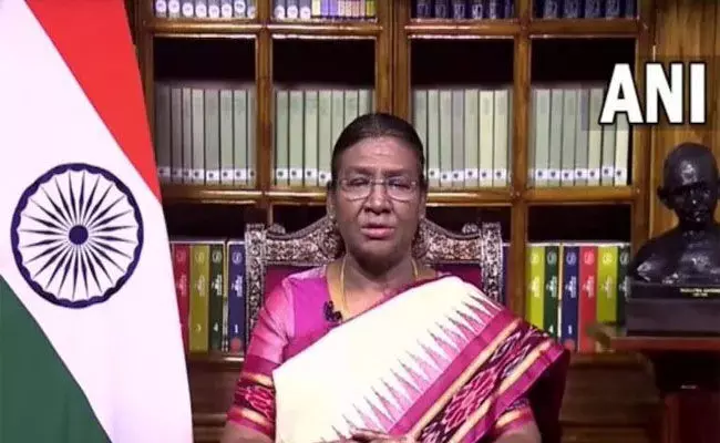 ದೇಶದ ಸಮಗ್ರ ಅಭಿವೃದ್ಧಿಗಾಗಿ ಅಂಬೇಡ್ಕರ್ ಆದರ್ಶಗಳ ಅಳವಡಿಕೆಗೆ ರಾಷ್ಟ್ರಪತಿ ಕರೆ