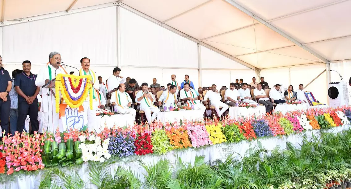 ಸಂಸತ್ತಿನಲ್ಲಿ ಒಂದು ದಿನವೂ ಬಾಯಿ ಬಿಡದೆ ಬಿಜೆಪಿ ಸಂಸದರಿಂದ ರಾಜ್ಯಕ್ಕಾಗಿರುವ  ಪ್ರಯೋಜನವೇನು?:  ಸಿಎಂ ಸಿದ್ದರಾಮಯ್ಯ