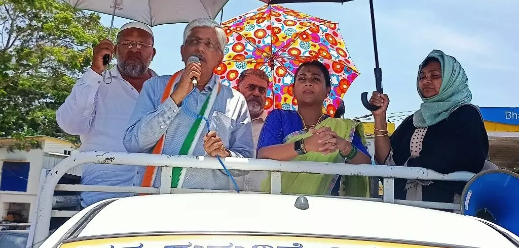 10 ವರ್ಷಗಳಿಂದ ನೆಮ್ಮದಿ ಕಳೆದುಕೊಂಡ ಜನರು ತಕ್ಕ ಉತ್ತರ ನೀಡಲು ಸಿದ್ಧರಾಗಿದ್ದಾರೆ: ಕಾಂಗ್ರೆಸ್‌ ಅಭ್ಯರ್ಥಿ ಜಯಪ್ರಕಾಶ್ ಹೆಗ್ಡೆ