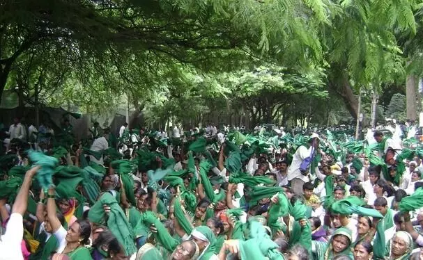 ರೈತರಿಗೆ ದ್ರೋಹ ಬಗೆದ ಬಿಜೆಪಿಯನ್ನು ಚುನಾವಣೆಯಲ್ಲಿ ಸೋಲಿಸಿ: ರಾಜ್ಯ ರೈತ ಸಂಘ ಕರೆ