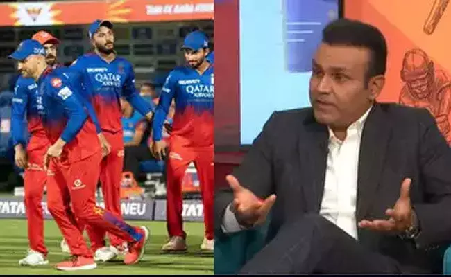 ಆರ್ ಸಿ ಬಿ ಯ ಹೆಚ್ಚಿನ ಆಟಗಾರರಿಗೆ ಇಂಗ್ಲೀಷ್ ಕೂಡ ಅರ್ಥವಾಗುವುದಿಲ್ಲ: ವೀರೇಂದ್ರ ಸೆಹ್ವಾಗ್