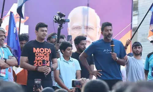 ʼರನ್‌ 4 ನಮೋʼ ಅಭಿಯಾನದಲ್ಲಿ ತೇಜಸ್ವಿ ಸೂರ್ಯ ಜೊತೆ ಪಾಲ್ಗೊಂಡ ಟೆನಿಸ್‌ ತಾರೆ ರೋಹನ್‌ ಬೋಪಣ್ಣ