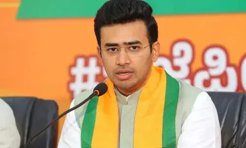 ಕಾಂಗ್ರೆಸ್ ನ ಮತಿ ಹೀನ ಉಚಿತ ಕೊಡುಗೆಗಳು ರಾಜ್ಯವನ್ನು ದಿವಾಳಿಯತ್ತ ತಳ್ಳುತ್ತಿದೆ: ತೇಜಸ್ವಿ ಸೂರ್ಯ