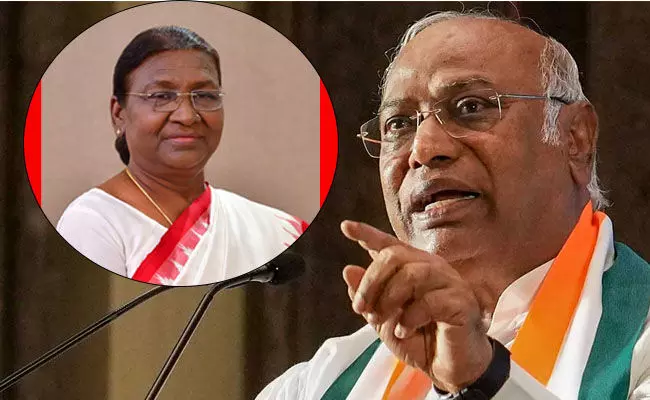 ಪರಿಶಿಷ್ಟರೆಂಬ ಕಾರಣಕ್ಕಾಗಿ ಮುರ್ಮು, ಕೋವಿಂದ್ ಅವರನ್ನು ಬಿಜೆಪಿ ಅಪಮಾನಿಸಿದೆ: ಖರ್ಗೆ ಪರಿಶಿಷ್ಟರೆಂಬ ಕಾರಣಕ್ಕಾಗಿ ಮುರ್ಮು, ಕೋವಿಂದ್ ಅವರನ್ನು ಬಿಜೆಪಿ ಅಪಮಾನಿಸಿದೆ: ಖರ್ಗೆ