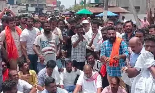 ಮಡಿಕೇರಿ | ʼಹಿಟ್ ಆ್ಯಂಡ್ ರನ್ʼಗೆ ಬಿಜೆಪಿ ಕಾರ್ಯಕರ್ತ ಬಲಿ : ತಪ್ಪಿತಸ್ಥರ ಬಂಧನಕ್ಕೆ ಆಗ್ರಹಿಸಿ ಪ್ರತಿಭಟನೆ