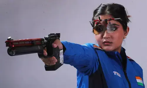 ಪ್ಯಾರಿಸ್ ಒಲಿಂಪಿಕ್ಸ್ ಗೆ ಶೂಟರ್ ಗಳ ಆಯ್ಕೆ ಸ್ಪರ್ಧೆ | 25 ಮೀ. ಸ್ಪೋರ್ಟ್ಸ್ ಪಿಸ್ತೂಲ್ ನಲ್ಲಿ ಇಶಾ ಸಿಂಗ್ ಪ್ರಥಮ