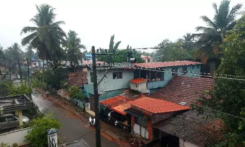 ಉಡುಪಿ ಜಿಲ್ಲೆಯಾದ್ಯಂತ ಗುಡುಗು ಸಹಿತ ಭಾರಿ ಮಳೆ: ಹಲವೆಡೆ ವಿದ್ಯುತ್ ವ್ಯತ್ಯಯ