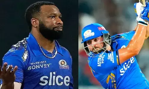 ಐಪಿಎಲ್ ನಿಯಮ ಉಲ್ಲಂಘನೆ ಆರೋಪ | ಮುಂಬೈ ತಂಡದ ಕಿರೊನ್ ಪೊಲಾರ್ಡ್, ಡೇವಿಡ್ ಗೆ ದಂಡ