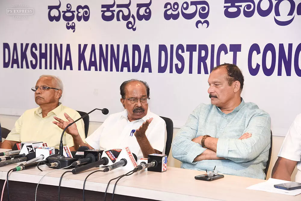 ಈ ಚುನಾವಣೆಯಲ್ಲಿ ಕೇಂದ್ರ ಸರಕಾರದ ವಿರುದ್ಧ ಜನಾಕ್ರೋಶ ಸ್ಫೋಟಗೊಳ್ಳಲಿದೆ: ವೀರಪ್ಪ ಮೊಯ್ಲಿ