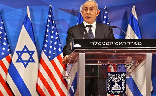 ಇಸ್ರೇಲ್ ಸೇನೆಯ ಬೆಟಾಲಿಯನ್ ವಿರುದ್ಧ ದಿಗ್ಬಂಧನ ವಿಧಿಸಲು ಅಮೆರಿಕ ಸಜ್ಜು : ಪ್ರಧಾನಿ ಬೆಂಜಮಿನ್ ನೆತನ್ಯಾಹು ಕಿಡಿ ಇಸ್ರೇಲ್ ಸೇನೆಯ ಬೆಟಾಲಿಯನ್ ವಿರುದ್ಧ ದಿಗ್ಬಂಧನ ವಿಧಿಸಲು ಅಮೆರಿಕ ಸಜ್ಜು : ಪ್ರಧಾನಿ ಬೆಂಜಮಿನ್ ನೆತನ್ಯಾಹು ಕಿಡಿ