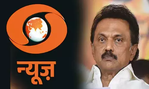 ಎಲ್ಲವನ್ನೂ ಕೇಸರೀಕರಣಗೊಳಿಸಲು ಬಿಜೆಪಿ ಪಿತೂರಿ: ಡಿಡಿ ಲೋಗೋ ಬದಲಾವಣೆಗೆ ಸ್ಟಾಲಿನ್ ಖಂಡನೆ