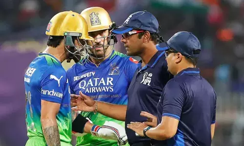 ತಾಳ್ಮೆ ಕಳೆದುಕೊಂಡು ಅಂಪೈರ್ ಮೇಲೆ ಹರಿಹಾಯ್ದ ಕೊಹ್ಲಿ