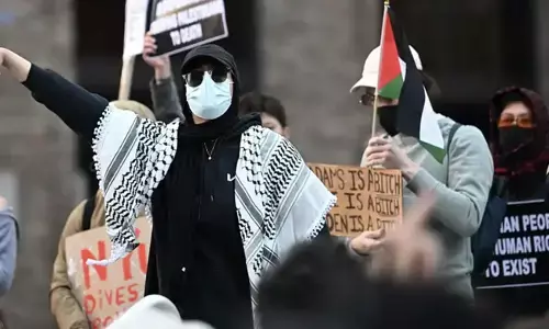 ಅಮೆರಿಕದ ಹಲವು ವಿವಿಗಳಿಗೆ ವ್ಯಾಪಿಸಿದ ಫೆಲೆಸ್ತೀನ್ ಪರ ಪ್ರತಿಭಟನೆ