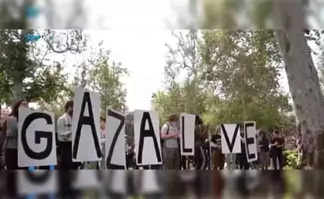 ಅಮೆರಿಕದಲ್ಲಿ ತೀವ್ರಗೊಂಡ ಇಸ್ರೇಲ್ ವಿರೋಧಿ ಪ್ರತಿಭಟನೆ