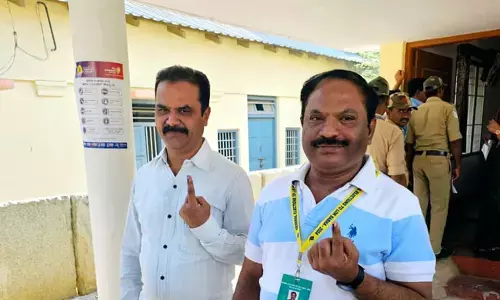 ಲೋಕಸಭಾ ಚುನಾವಣೆ: ಕೋಲಾರದಲ್ಲಿ ಬಿರುಸಿನ ಮತದಾನ