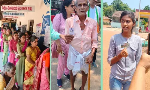 ಉಡುಪಿ: ಸೋಮೇಶ್ವರದಲ್ಲಿ 11:50ರ ವೇಳೆ ಶೇ.55 ಮತದಾನ