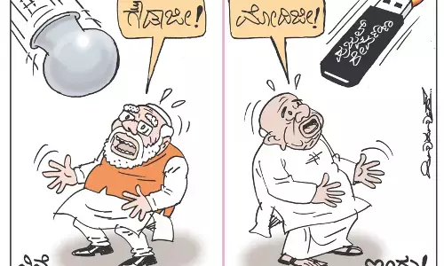 ಛೂ ಬಾಣ | ಪಿ. ಮಹಮ್ಮದ್ ಕಾರ್ಟೂನ್