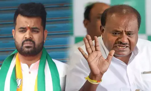 ಅಶ್ಲೀಲ ವಿಡಿಯೊ ಪ್ರಕರಣ: ಪ್ರಜ್ವಲ್ ರೇವಣ್ಣರನ್ನು ರಕ್ಷಿಸುವ ಪ್ರಶ್ನೆಯೇ ಇಲ್ಲ ಎಂದ ಕುಮಾರಸ್ವಾಮಿ