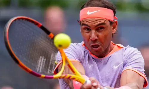 ಮ್ಯಾಡ್ರಿಡ್ ಓಪನ್ ಟೆನಿಸ್ ಟೂರ್ನಮೆಂಟ್: ನಾಲ್ಕನೇ ಸುತ್ತಿಗೆ ನಡಾಲ್ ಪ್ರವೇಶ