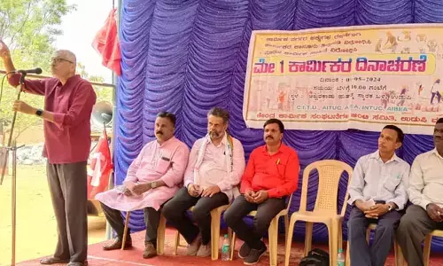 ದೇಶದ ಸಂಪತ್ತು ಸೃಷ್ಠಿ ಮಾಡುವ ಕಾರ್ಮಿಕರಿಗೆ ಸಿಗಬೇಕಾಗಿದೆ: ಪ್ರೊ.ಫಣಿರಾಜ್