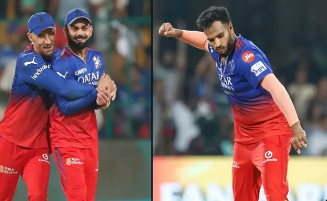 ಚಿನ್ನಸ್ವಾಮಿಯಲ್ಲಿ ಆರ್ಸಿಬಿ ಬೌಲರ್ಗಳ ಅಬ್ಬರ: 147ಕ್ಕೆ ಗುಜರಾತ್ ಸರ್ವಪತನ ಚಿನ್ನಸ್ವಾಮಿಯಲ್ಲಿ ಆರ್ಸಿಬಿ ಬೌಲರ್ಗಳ ಅಬ್ಬರ: 147ಕ್ಕೆ ಗುಜರಾತ್ ಸರ್ವಪತನ