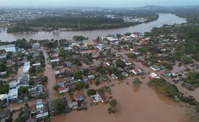 ಬ್ರೆಝಿಲ್ ಪ್ರವಾಹ | ಮೃತರ ಸಂಖ್ಯೆ 57ಕ್ಕೆ ಏರಿಕೆ