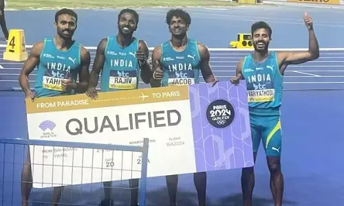 ವಿಶ್ವ ಅಥ್ಲೆಟಿಕ್ಸ್: 4*400 ಮೀಟರ್ ರಿಲೇಯಲ್ಲಿ ಪ್ಯಾರಿಸ್ ಒಲಿಂಪಿಕ್ಸ್ ಗೆ ಅರ್ಹತೆ ಪಡೆದ ಭಾರತ