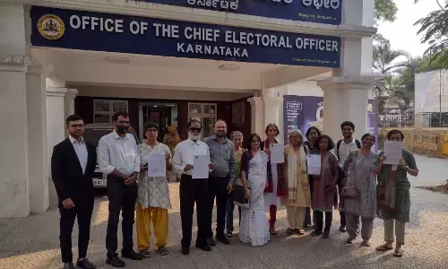 ಕೋಮು ದ್ವೇಷವನ್ನು ಹುಟ್ಟುಹಾಕಲು ವಿಡಿಯೋ, ಜಾಹೀರಾತು ಪ್ರಕಟ : ಬಿಜೆಪಿ ವಿರುದ್ಧ ಕ್ರಮಕ್ಕೆ ಒತ್ತಾಯ