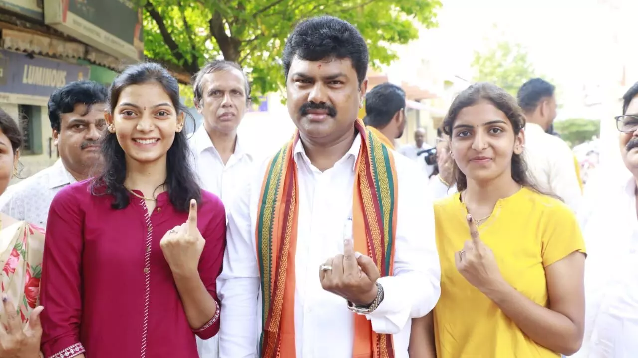 ಶಿವಮೊಗ್ಗ: 9 ಗಂಟೆ ವೇಳೆ ಶೇ.11.45ರಷ್ಟು ಮತದಾನ