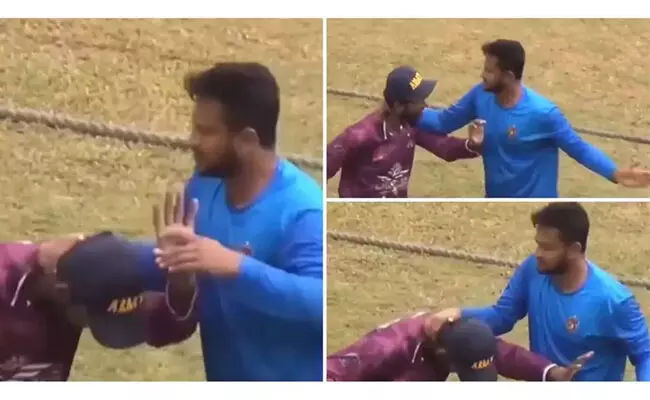 ಸೆಲ್ಫಿ ತೆಗೆಯಲು ಬಂದ ಅಭಿಮಾನಿಗೆ ಹೊಡೆಯಲು ಮುಂದಾದ ಶಾಕಿಬ್ ಅಲ್ ಹಸನ್!