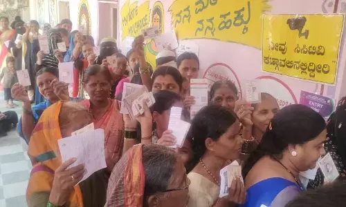 ಲೋಕಸಭಾ ಚುನಾವಣೆ: 11 ಗಂಟೆ ವೇಳೆ ರಾಜ್ಯದಲ್ಲಿ 24.48 ಶೇ. ಮತದಾನ