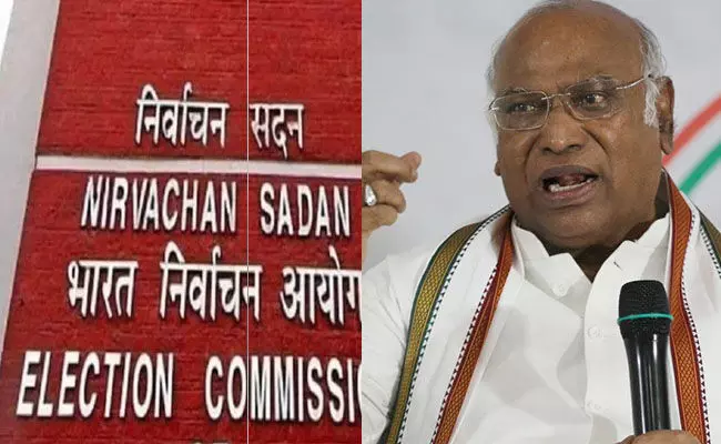 “ಬಿಜೆಪಿ ನಾಯಕರ ವಿಭಜನವಾದಿ’’ ಭಾಷಣಗಳ ಬಗ್ಗೆ ಚುನಾವಣಾ ಆಯೋಗ ಕುರುಡಾಗಿದೆ” | ಚುನಾವಣಾ ಆಯೋಗದ ನೋಟಿಸ್ಗೆ ಖರ್ಗೆ ಉತ್ತರ “ಬಿಜೆಪಿ ನಾಯಕರ ವಿಭಜನವಾದಿ’’ ಭಾಷಣಗಳ ಬಗ್ಗೆ ಚುನಾವಣಾ ಆಯೋಗ ಕುರುಡಾಗಿದೆ” | ಚುನಾವಣಾ ಆಯೋಗದ ನೋಟಿಸ್ಗೆ ಖರ್ಗೆ ಉತ್ತರ