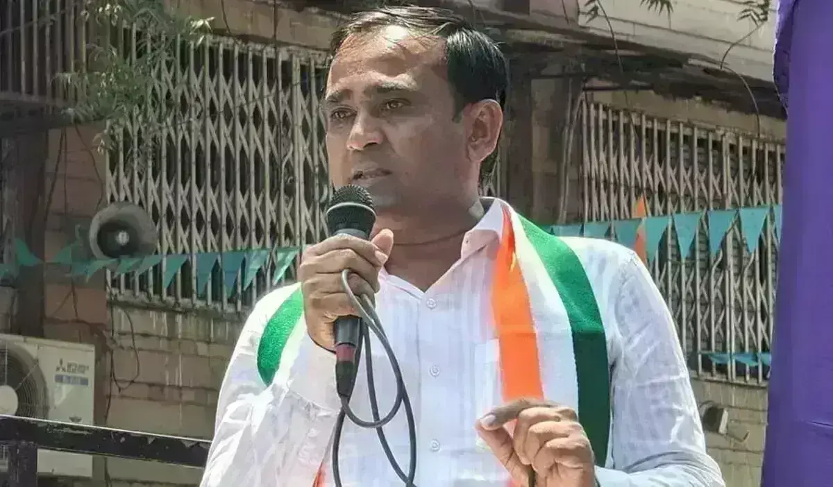 ಕಾಂಗ್ರೆಸ್ ವಿಶ್ವಾಸದ್ರೋಹ ಮಾಡಿದೆ: 20 ದಿನಗಳ ಬಳಿಕ ಕಾಣಿಸಿಕೊಂಡ ಸೂರತ್ ಅಭ್ಯರ್ಥಿ