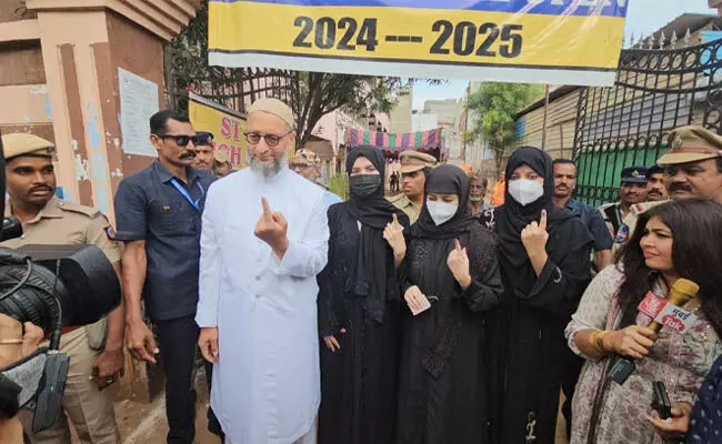 ಇದು ನಮ್ಮ ದೇಶದ ಐತಿಹಾಸಿಕ ಸಂಸತ್ ಚುನಾವಣೆ: ಅಸದುದ್ದೀನ್ ಉವೈಸಿ ಇದು ನಮ್ಮ ದೇಶದ ಐತಿಹಾಸಿಕ ಸಂಸತ್ ಚುನಾವಣೆ: ಅಸದುದ್ದೀನ್ ಉವೈಸಿ