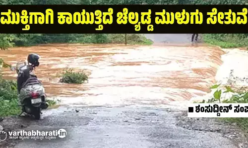 ಮುಕ್ತಿಗಾಗಿ ಕಾಯುತ್ತಿದೆ ಚೆಲ್ಯಡ್ಡ ಮುಳುಗು ಸೇತುವೆ