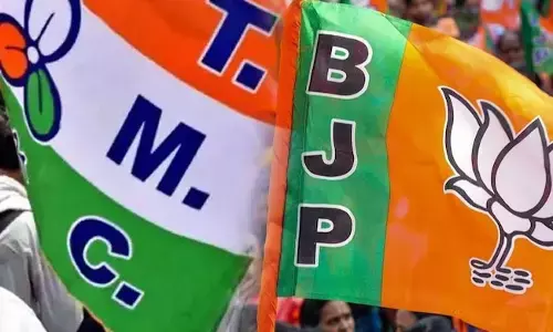 ಪಶ್ಚಿಮ ಬಂಗಾಳದಲ್ಲಿ ಬಿಜೆಪಿ, ಟಿಎಂಸಿ ಕಾರ್ಯಕರ್ತರ ನಡುವೆ ಘರ್ಷಣೆ