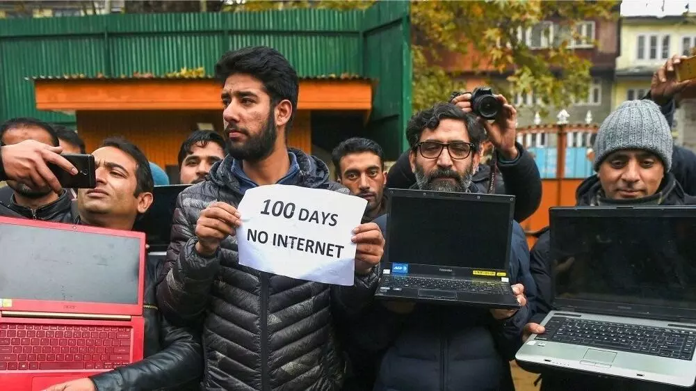 ಸರಕಾರದ ಆದೇಶದಿಂದ ಇಂಟರ್ನೆಟ್‌ ಸ್ಥಗಿತ: ಸತತ 6ನೇ ಬಾರಿ ಭಾರತಕ್ಕೆ ಜಗತ್ತಿನಲ್ಲಿ ಅಗ್ರ ಸ್ಥಾನ