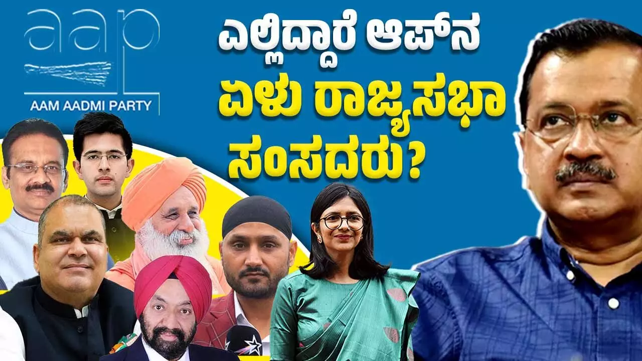 ಎಲ್ಲಿದ್ದಾರೆ ಆಪ್ ನ ಏಳು ರಾಜ್ಯಸಭಾ ಸಂಸದರು ?