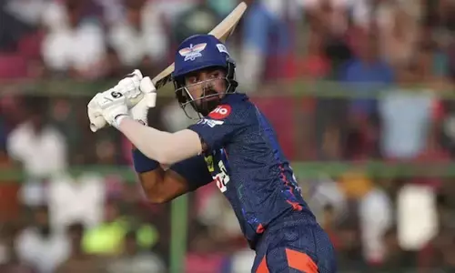 ನಿಕೊಲಸ್ ಪೂರನ್, ಕೆ.ಎಲ್.ರಾಹುಲ್ ಅರ್ಧಶತಕ: ಮುಂಬೈ ಗೆಲುವಿಗೆ 215 ರನ್ ಸವಾಲು ನೀಡಿದ ಲಕ್ನೊ ಸೂಪರ್ ಜಯಂಟ್ಸ್