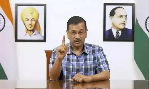 ಎಎಪಿ ಮುಗಿಸಲು ಬಿಜೆಪಿ ಹುನ್ನಾರ: ಕೇಜ್ರಿವಾಲ್ ಆರೋಪ