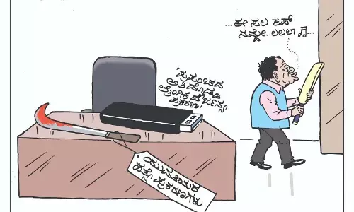 ಛೂ ಬಾಣ | ಪಿ. ಮಹಮ್ಮದ್ ಕಾರ್ಟೂನ್