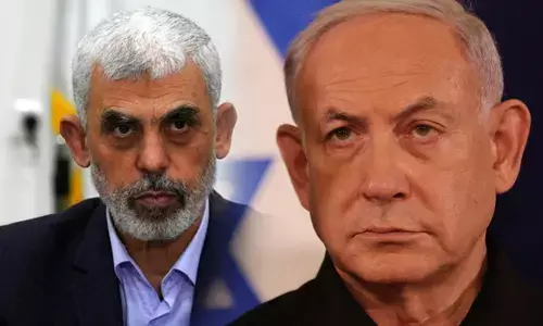 ಹಮಾಸ್ ನಾಯಕ ಸಿನ್ವಾರ್ ಮತ್ತು ಇಸ್ರೇಲ್ ಪ್ರಧಾನಿ ನೆತನ್ಯಾಹು ವಿರುದ್ಧ ಬಂಧನ ವಾರಂಟ್‌ ಗೆ ಆಗ್ರಹ