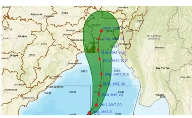 ‘ರೆಮಲ್’ ಚಂಡಮಾರುತ ಸೋಮವಾರ ಪಶ್ಚಿಮ ಬಂಗಾಳ ಕರಾವಳಿಯನ್ನು ಅಪ್ಪಳಿಸಲಿದೆ : ಐಎಂಡಿ