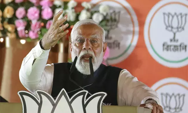 ಇಂಡಿ ಮೈತ್ರಿಕೂಟದ ʼವೋಟ್ ಜಿಹಾದ್ʼ ಲಾಭಕ್ಕಾಗಿ ಮುಸ್ಲಿಮರಿಗೆ ಒಬಿಸಿ ಸ್ಥಾನಮಾನ ನೀಡಲಾಗಿದೆ: ಮತ್ತೆ ಧರ್ಮವನ್ನು ಎಳೆತಂದ ಪ್ರಧಾನಿ ಮೋದಿ