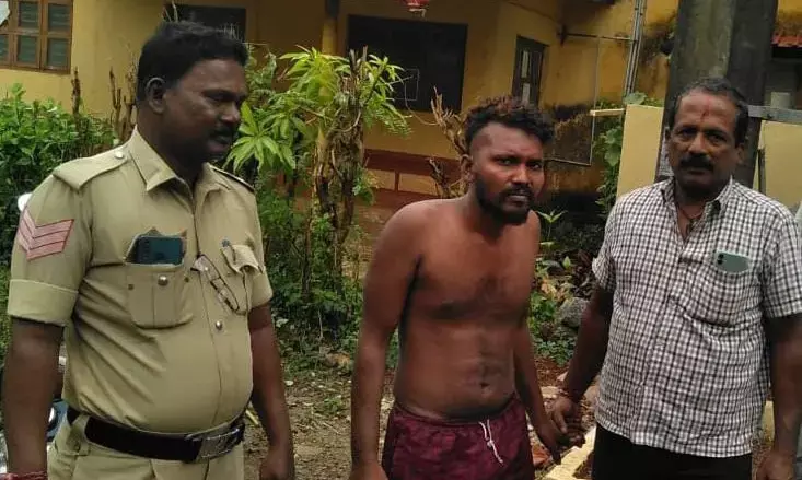 ಭಯದ ವಾತಾವರಣ ಸೃಷ್ಟಿಸಿದ ಮಾನಸಿಕ ಅಸ್ವಸ್ಥ ಯುವಕನ ರಕ್ಷಣೆ