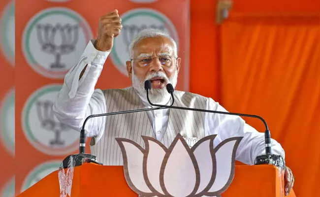 ಗಡಿಯಾಚೆಗಿನ ಜಿಹಾದಿಗಳು ಕಾಂಗ್ರೆಸ್‌, ಸಮಾಜವಾದಿ ಪಕ್ಷಗಳನ್ನು ಬೆಂಬಲಿಸುತ್ತಿದ್ದಾರೆ : ಪ್ರಧಾನಿ ಆರೋಪ