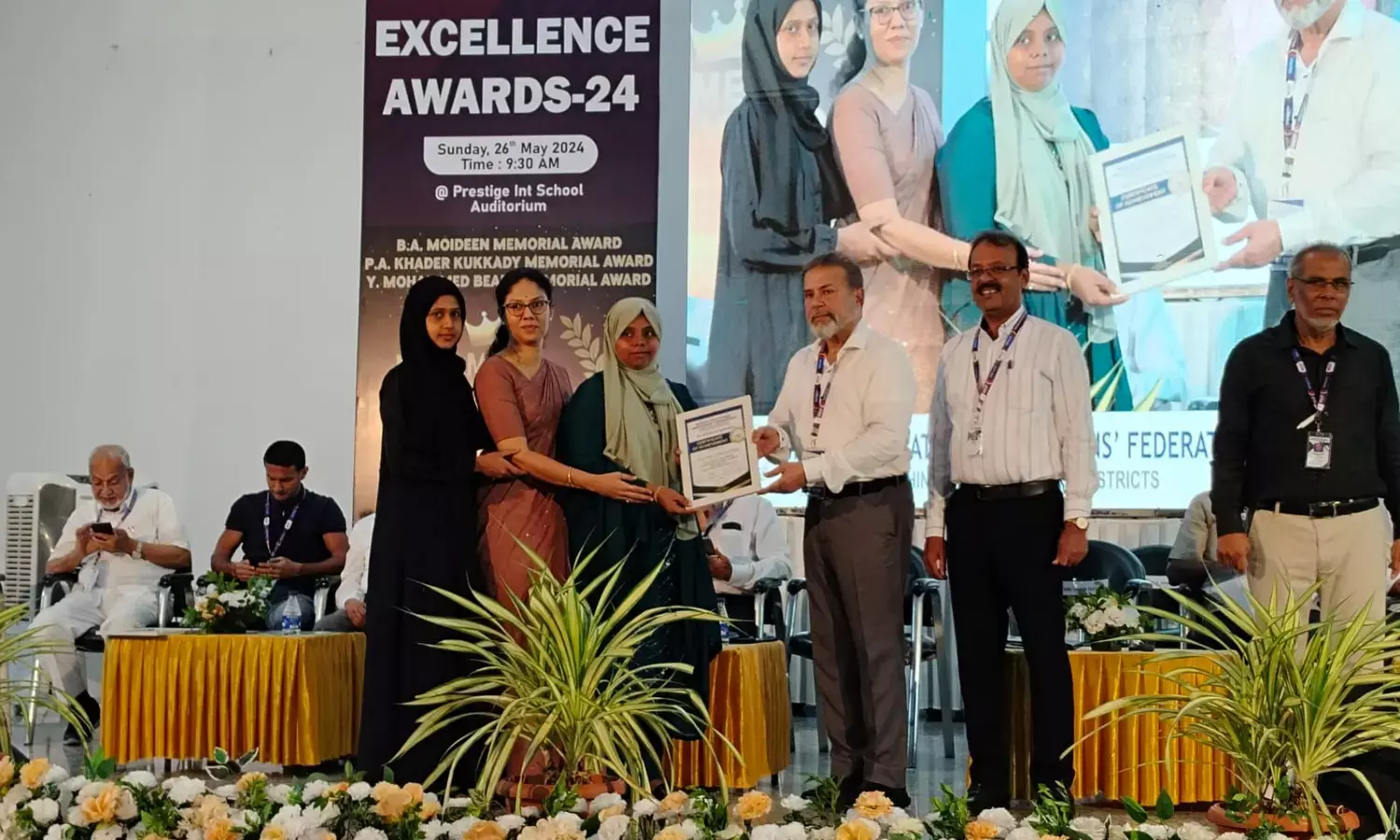 ಝೆನಿತ್ ಆಂಗ್ಲ ಮಾಧ್ಯಮ ಶಾಲೆಗೆ ಮೀಫ್‌ನಿಂದ ಗೌರವ