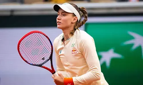 ಫ್ರೆಂಚ್ ಓಪನ್: ಎಲೆನಾ ರೈಬಾಕಿನಾ ಶುಭಾರಂಭ