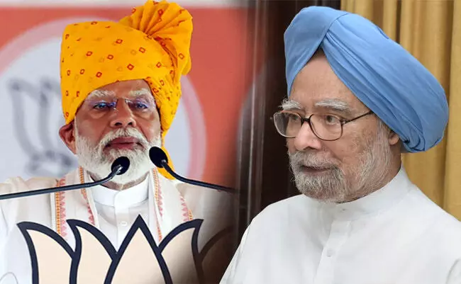 ದ್ವೇಷದ ಭಾಷಣಗಳಿಂದ ಮೋದಿ ಪ್ರಧಾನಿ ಹುದ್ದೆಯ ಘನತೆಯನ್ನು ಕುಗ್ಗಿಸಿದ್ದಾರೆ: ಮನಮೋಹನ್‌ ಸಿಂಗ್‌